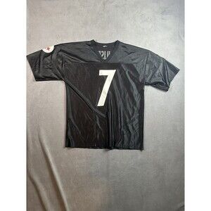 NFL PLAYERS Ben Roethlisberger Pittsburgh Steelers Jersey XL Black